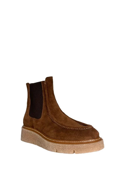 WEEKEND BY PEDRO MIRALLES | ANKLE BOOTS | WOMEN'S | POMPEI VELOUR | BROWN