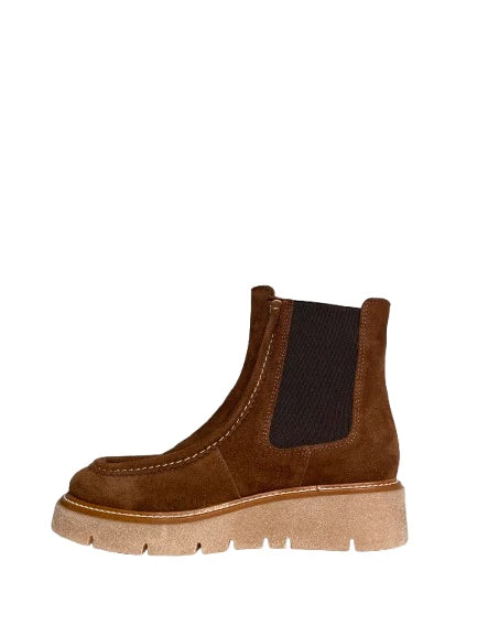 WEEKEND BY PEDRO MIRALLES | ANKLE BOOTS | WOMEN'S | POMPEI VELOUR | BROWN