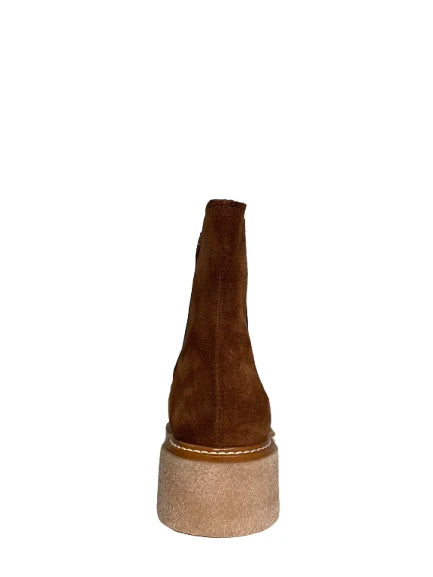WEEKEND BY PEDRO MIRALLES | ANKLE BOOTS | WOMEN'S | POMPEI VELOUR | BROWN