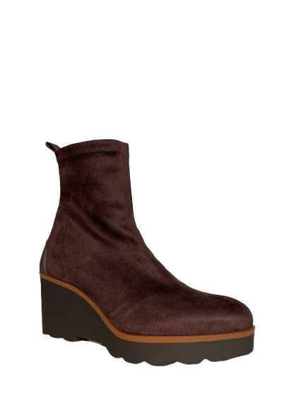 WEEKEND BY PEDRO MIRALLES | BOOTS | WOMEN'S | STRETCH SUEDE | BROWN