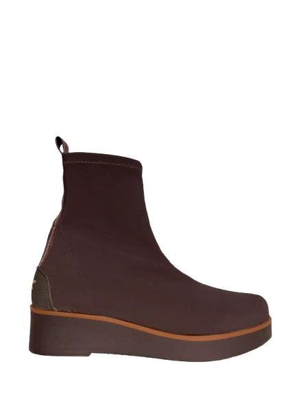 WEEKEND BY PEDRO MIRALLES | ANKLE BOOTS | WOMEN'S | STRETCH SUEDE | BROWN