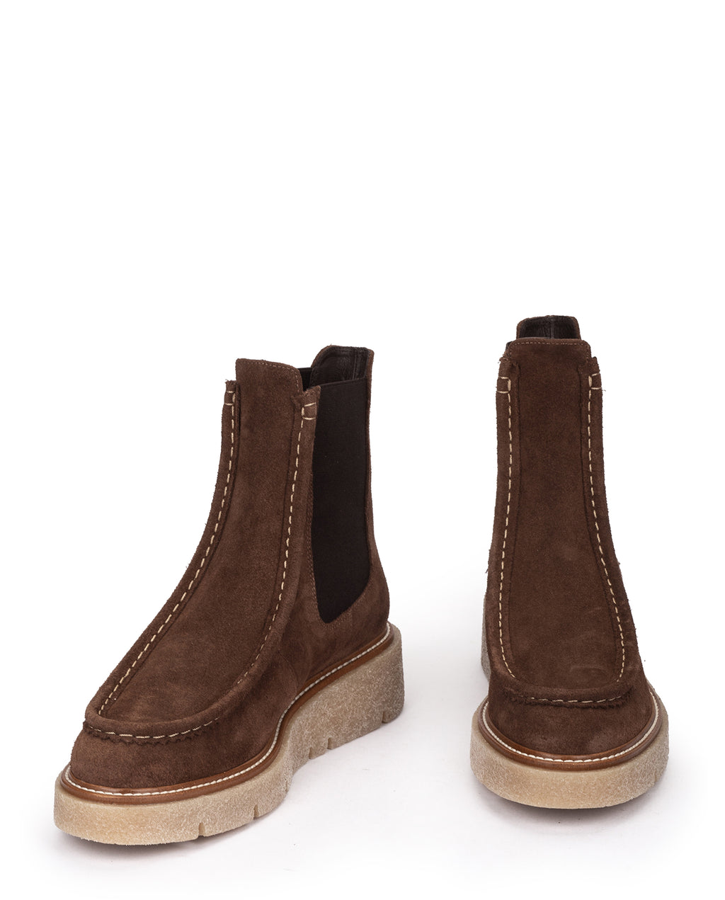 WEEKEND BY PEDRO MIRALLES | ANKLE BOOTS | WOMEN'S | POMPEI VELOUR | BROWN