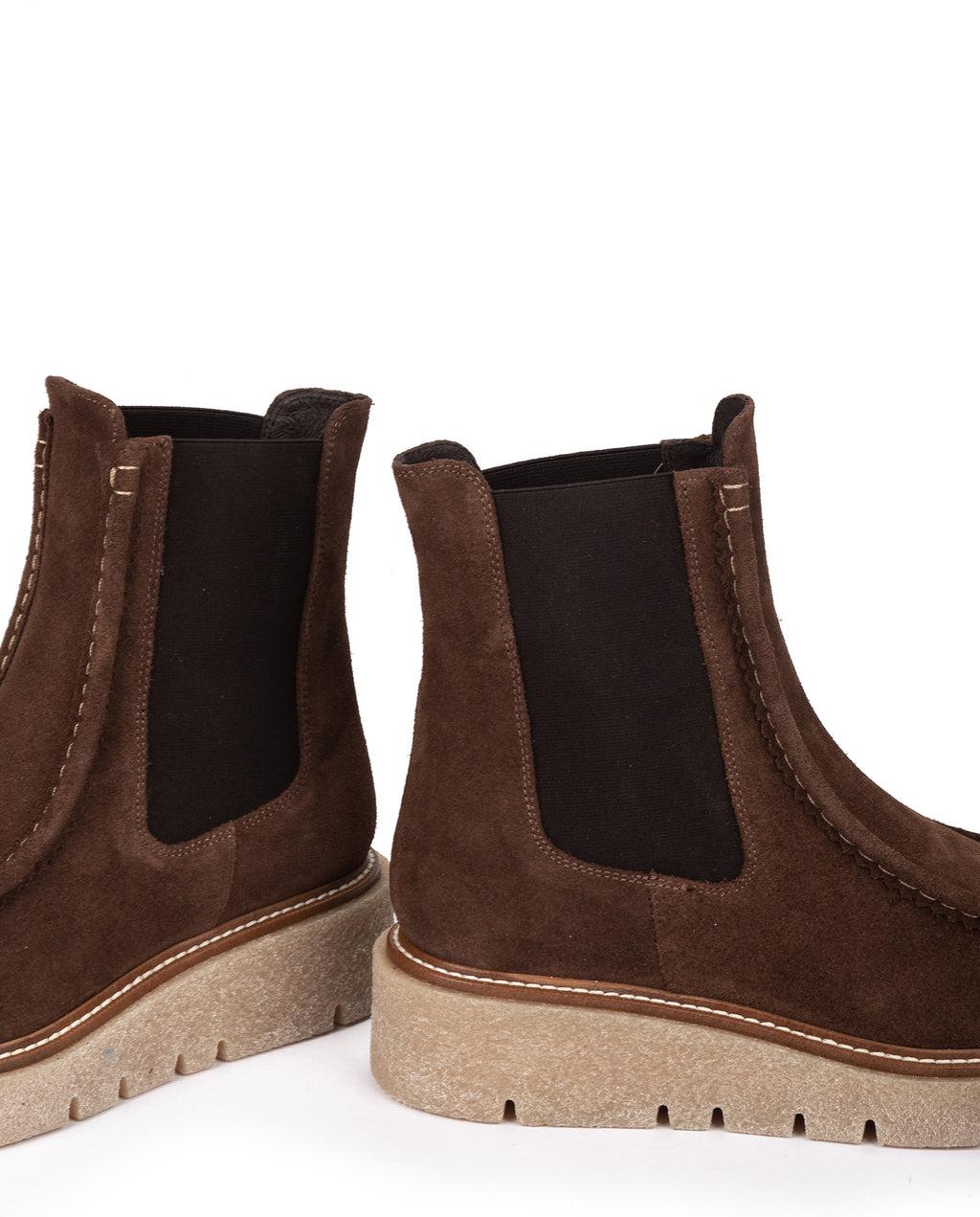WEEKEND BY PEDRO MIRALLES | ANKLE BOOTS | WOMEN'S | POMPEI VELOUR | BROWN