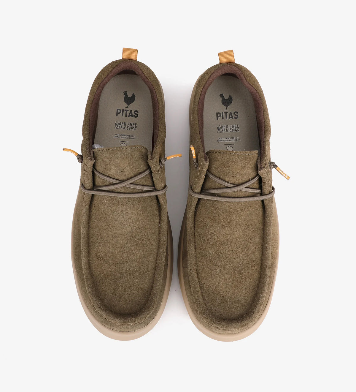PITAS Altea KAKI: marron chaussures pour homme
