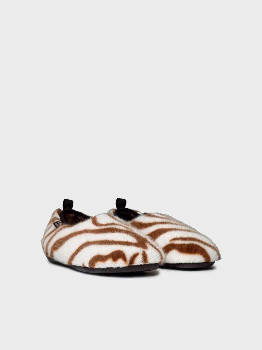 TONI PONS Marta-pa Zebra: animal print trainers for women