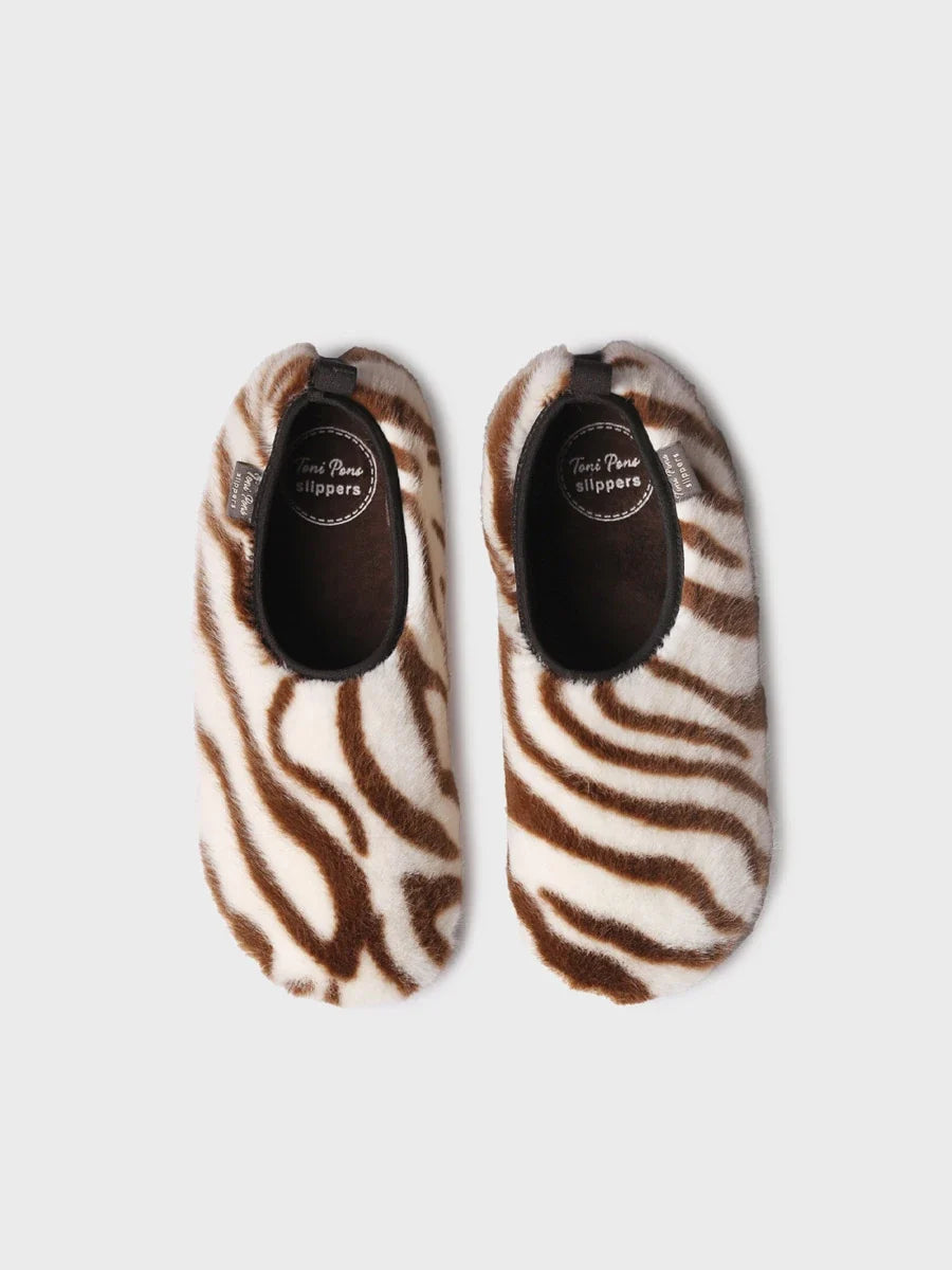 TONI PONS Marta-pa Zebra: animal print sneakers voor dames