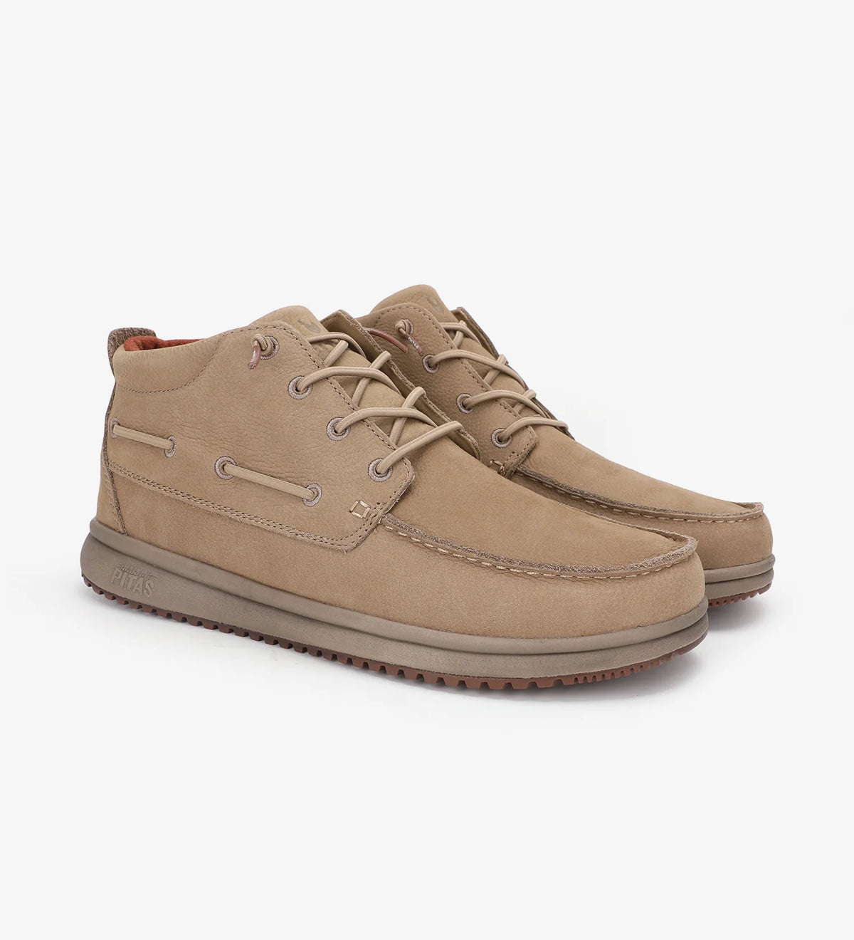 PITAS Timor Leather Beige: бежевый ботильоны для мужчин