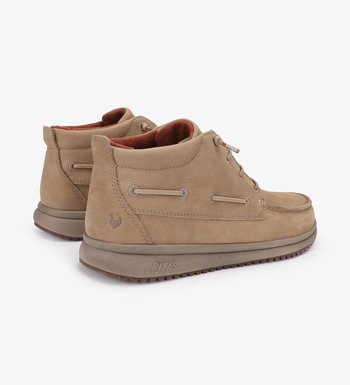PITAS Timor Leather Beige: бежевый ботильоны для мужчин