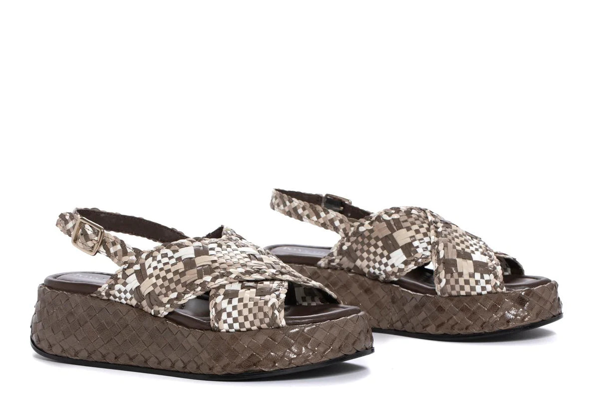 PONS QUINTANA | САНДАЛИИ | ЖЕНСКИЕ | MAUI — ПЛЕТЕНЫЕ — ПЛЕТЁНАЯ ПОДОШВА 8 ММ