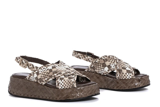 PONS QUINTANA | САНДАЛІ | ЖІНКИ | MAUI - ПЛІТЕНА - ПЛІТЕНА ПОДІШВА 8 ММ