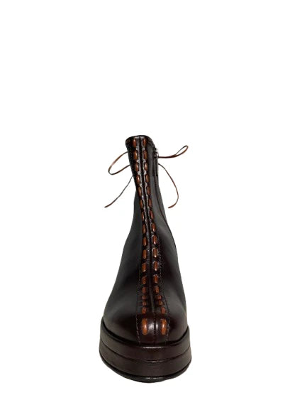 PONS QUINTANA | BOTINES | MUJER | BOTINES DE PIEL MARRÓN | MARRÓN