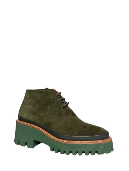 PONS QUINTANA | ANKLE BOOTS | WOMEN'S | RAQUEL VELOUR FOREST | GREEN