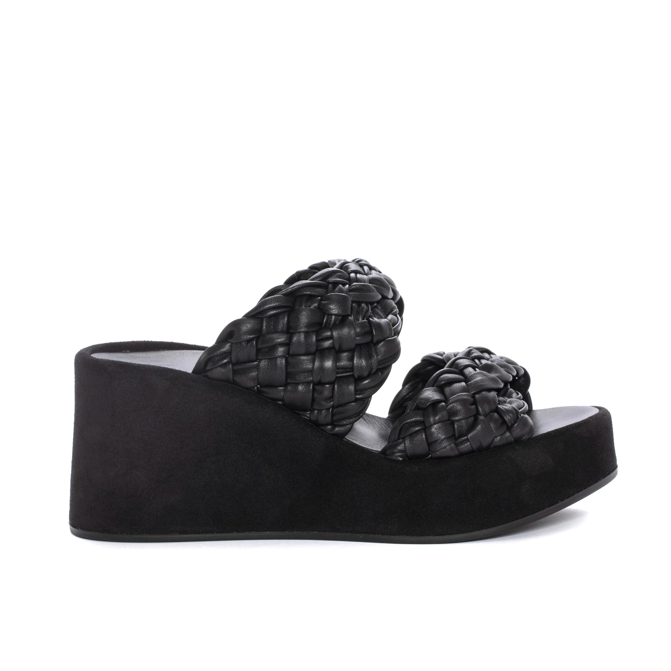 PONS QUINTANA 12004.001 Negro: sort sandaler til kvinder