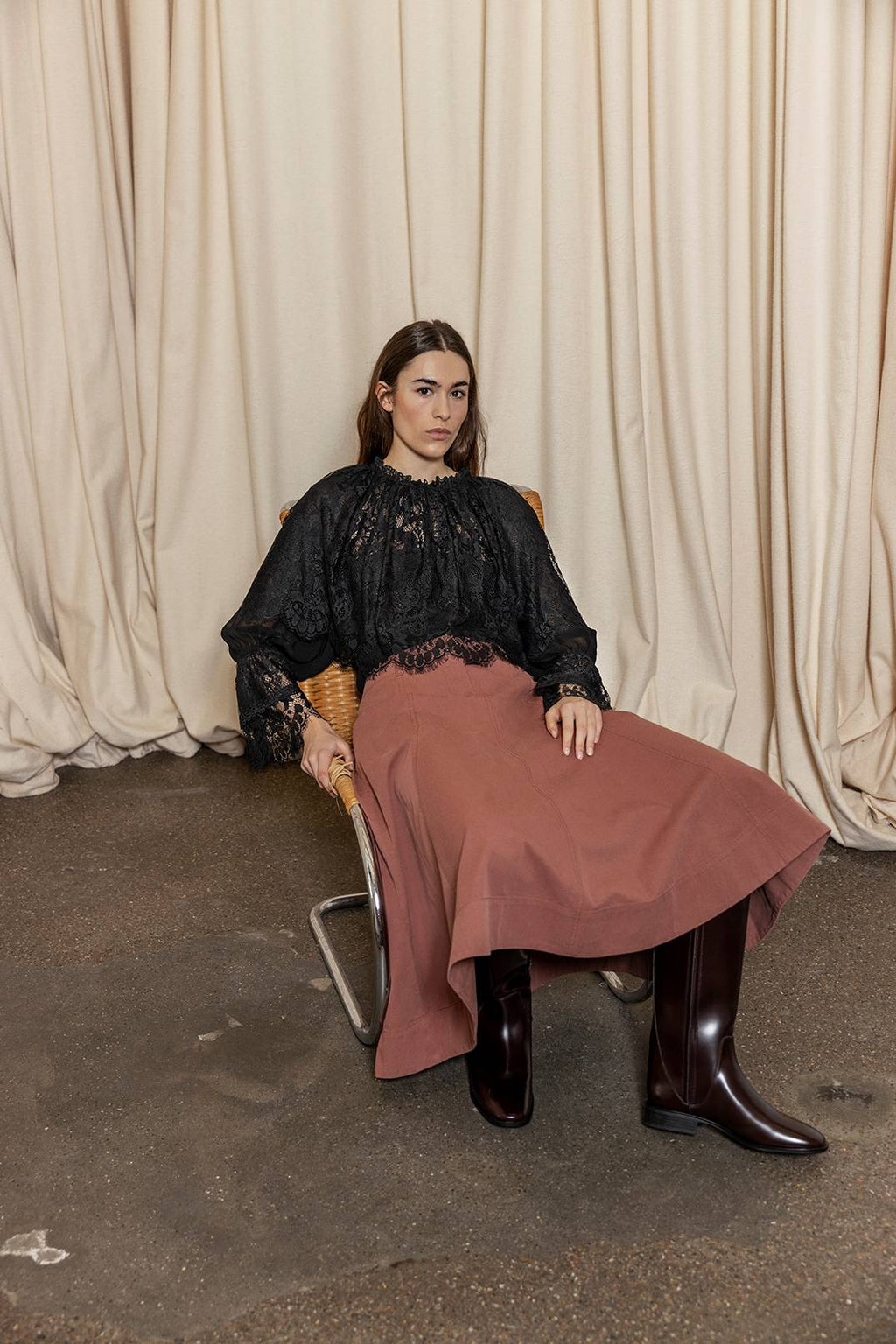 PROJECT AJ117 | BLUSA | MUJER | MINNIE 199 BLACK | NEGRO