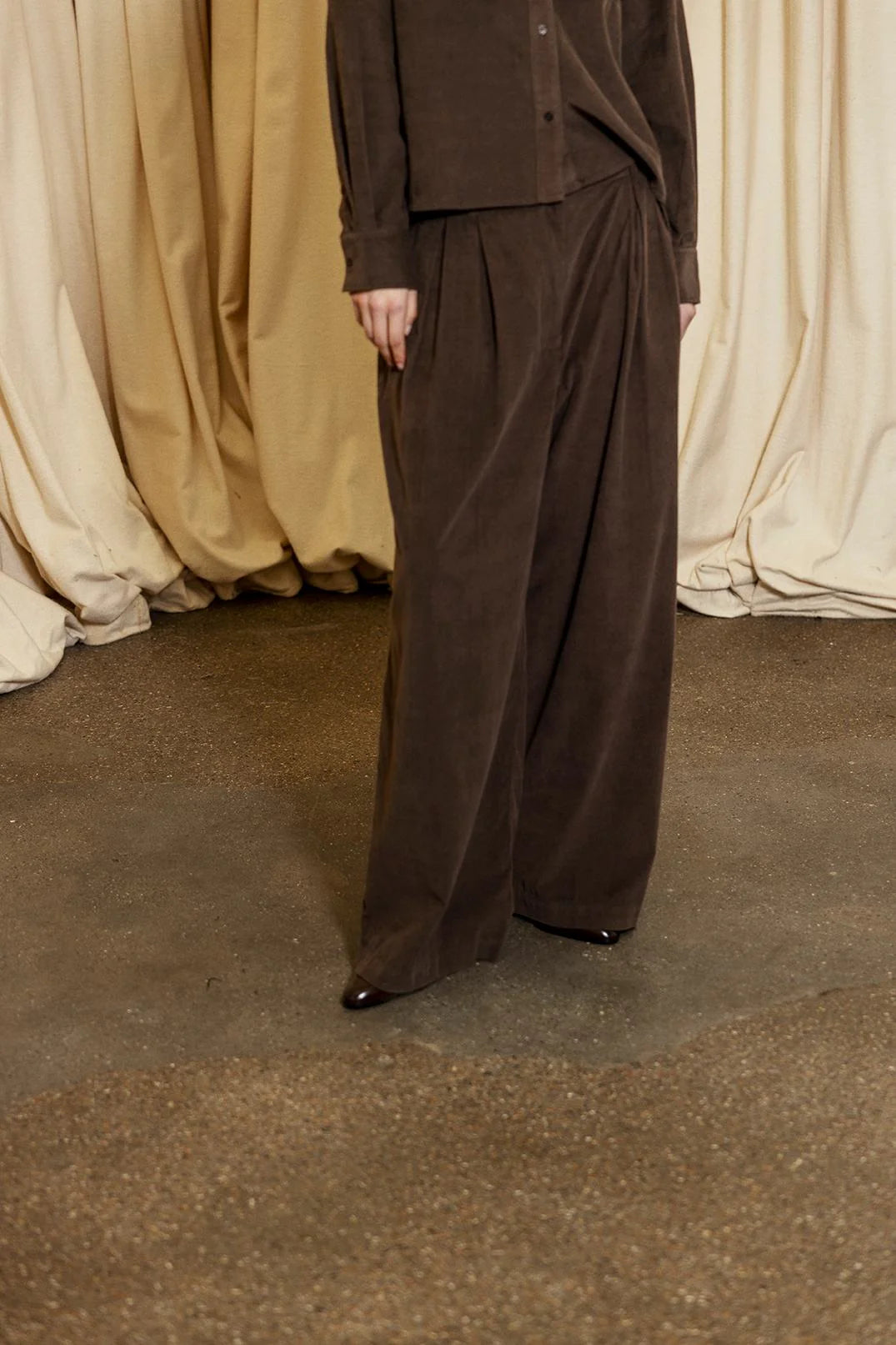 PROJECT AJ117 | PANTALONES | MUJER | TAILOR DK21_253 | MARRÓN