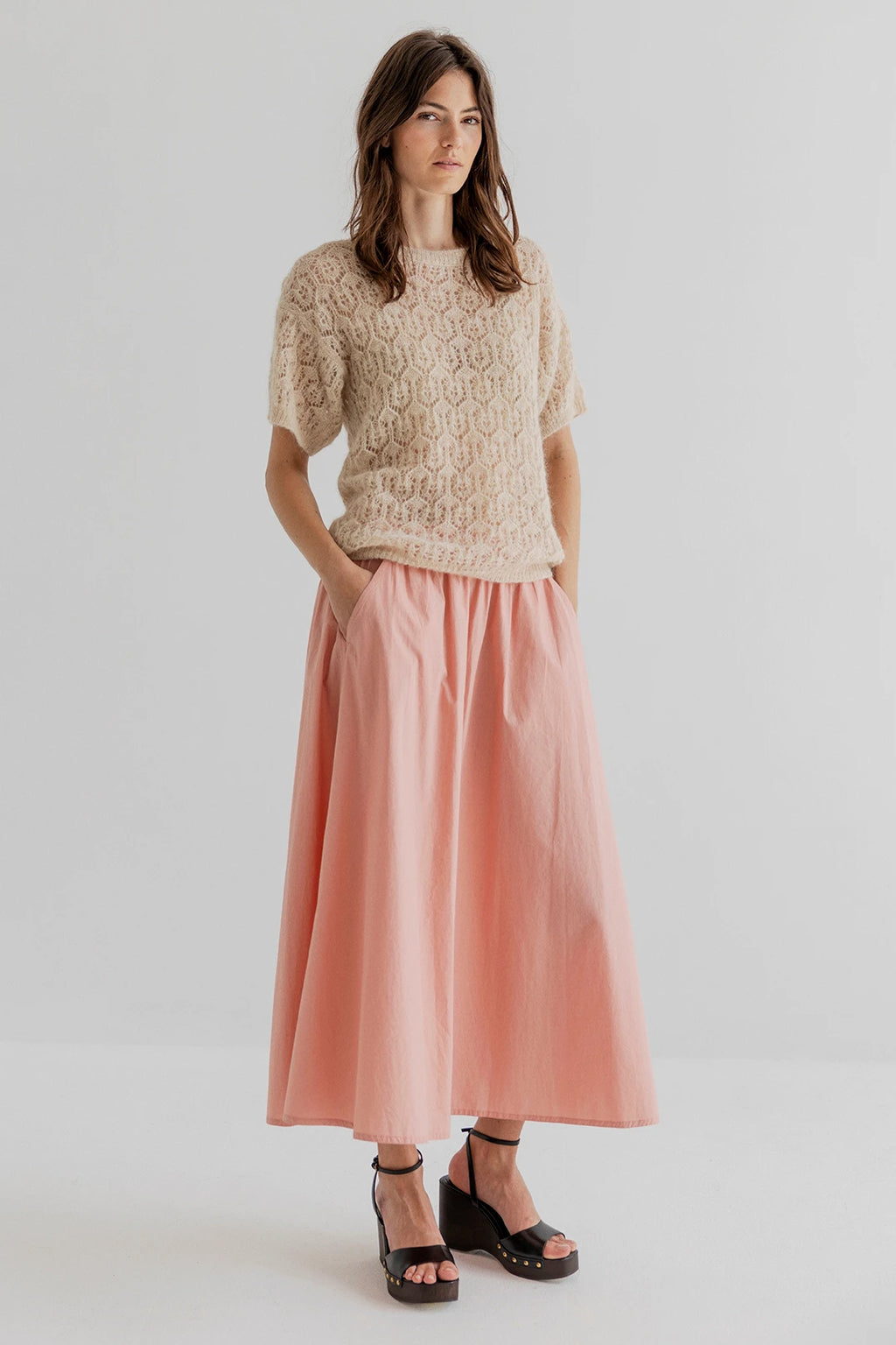 PROJECT AJ117 | FALDA | MUJER | HAILEY DK14-261 / 320 OLD ROSE | ROSA