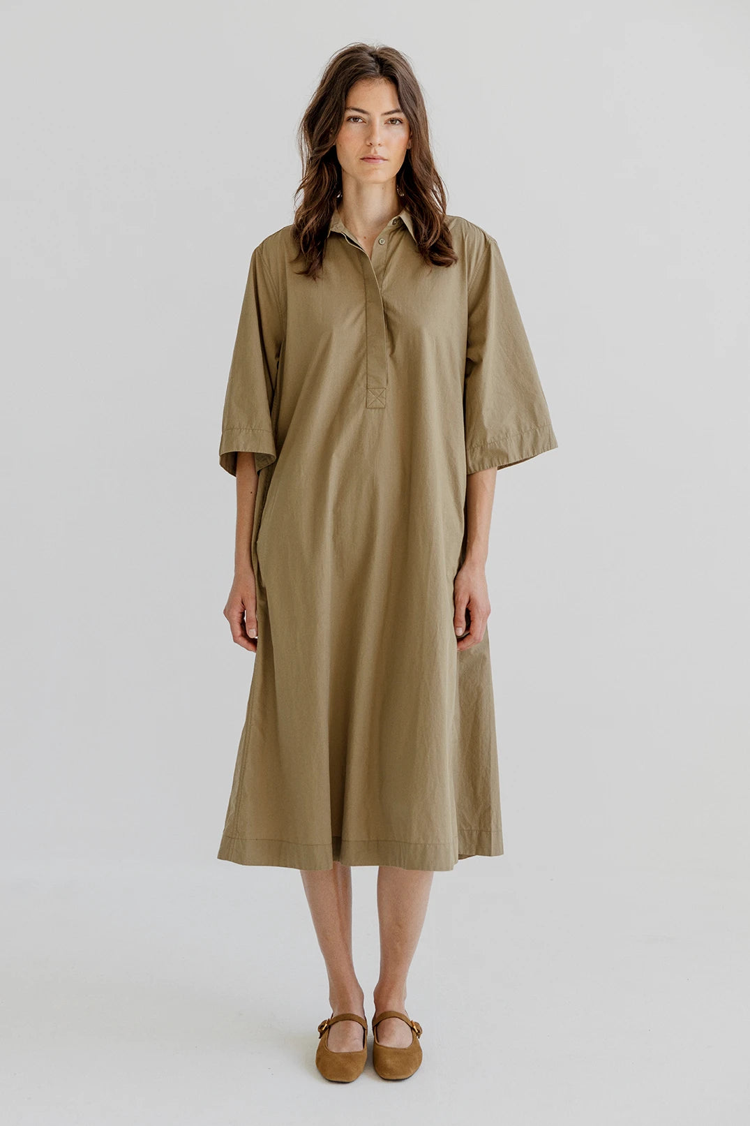 PROJECT AJ117 | VESTIDO | MUJER | HARI DK14-261 / 589 PALE MOSS | VERDE