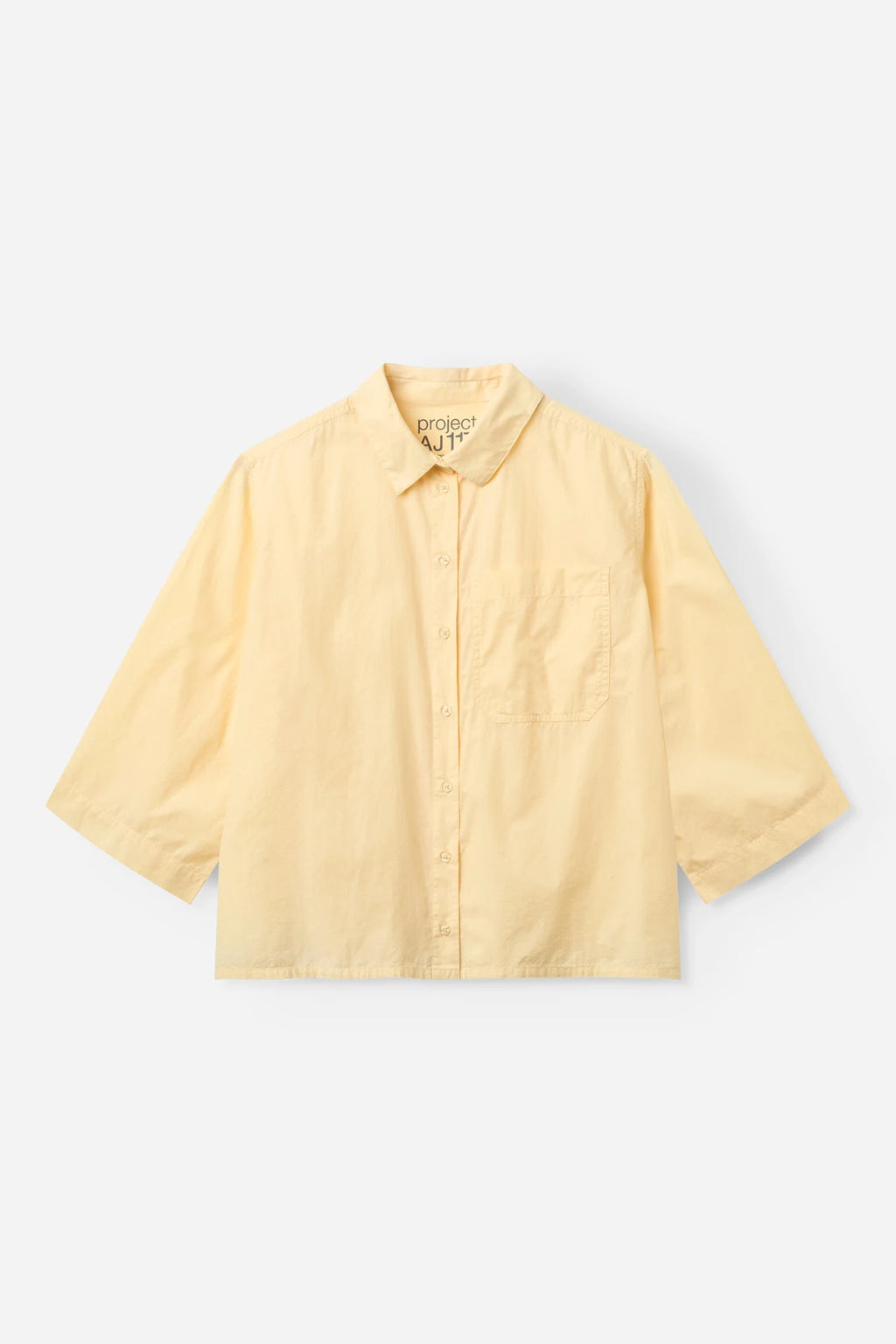 PROJECT AJ117 | CAMISA | MUJER | HORTENSE DK14-261 / 117 BUTTER | AMARILLO