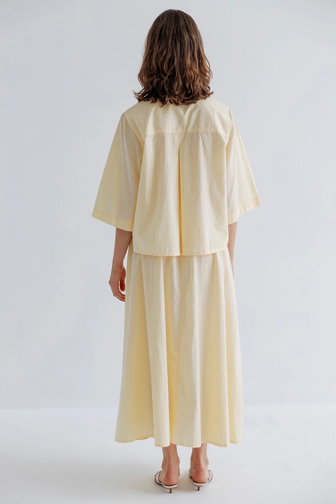 PROJECT AJ117 | CAMISA | MUJER | HORTENSE DK14-261 / 117 BUTTER | AMARILLO
