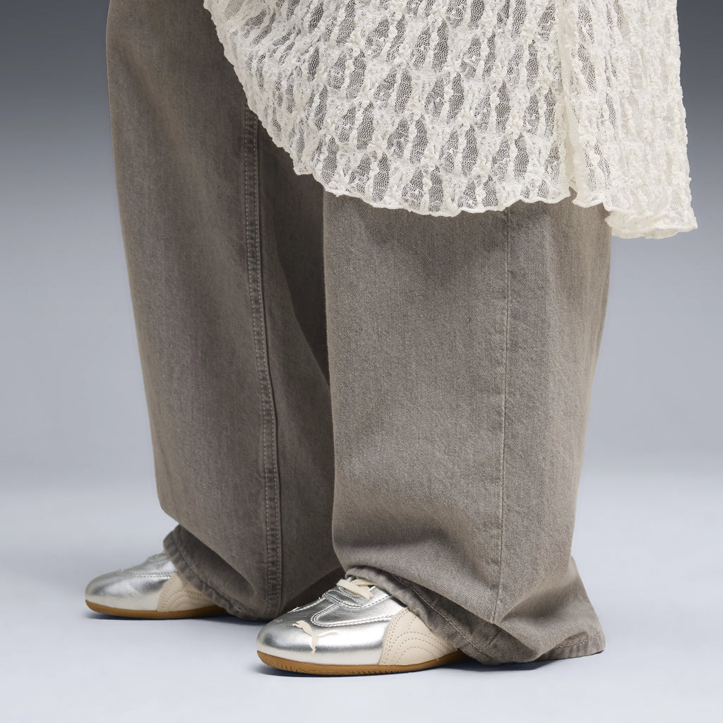 PUMA | КРОССОВКИ | ЖЕНСКИЕ | SPEEDCAT SILVER WNS