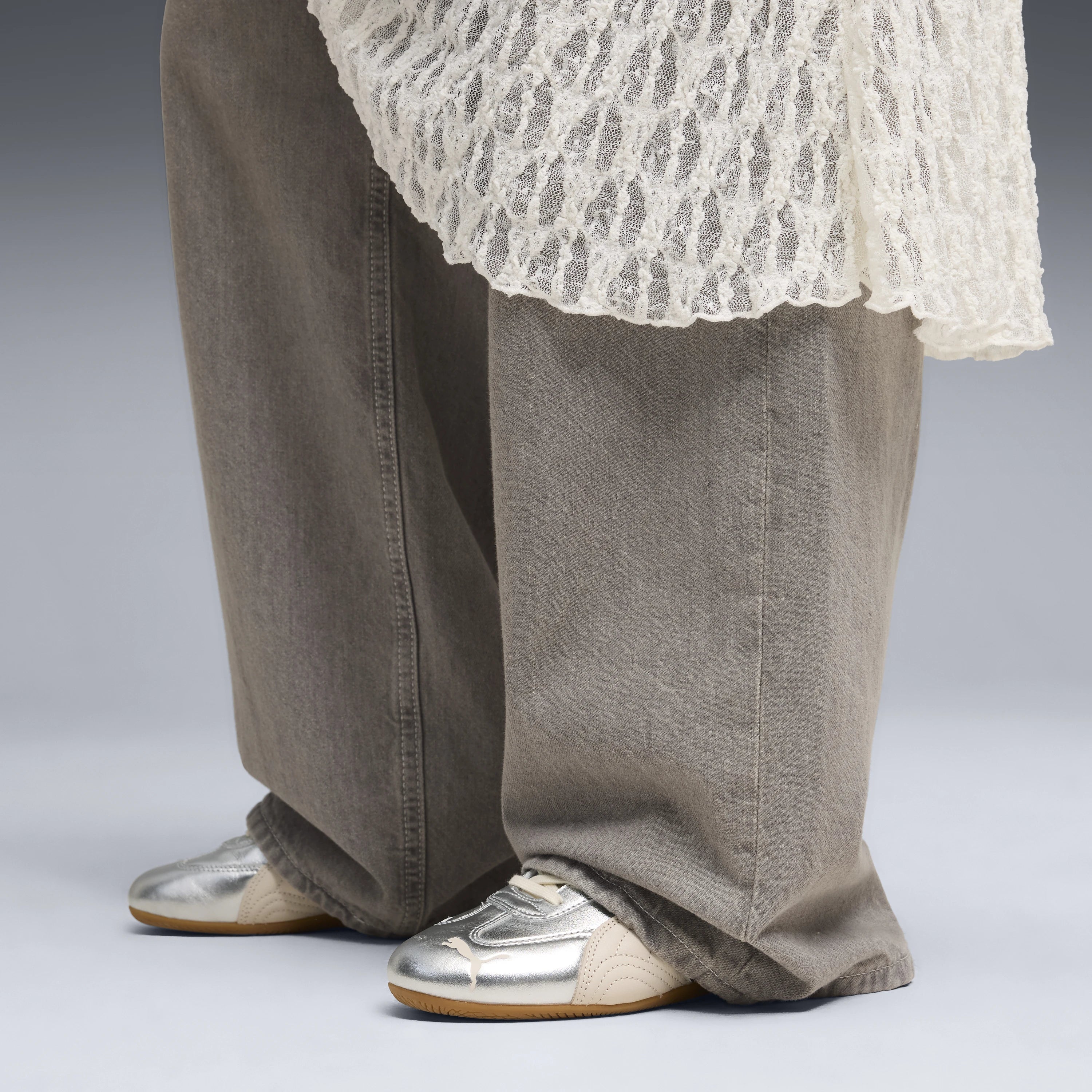 PUMA | КРОССОВКИ | ЖЕНСКИЕ | SPEEDCAT SILVER WNS