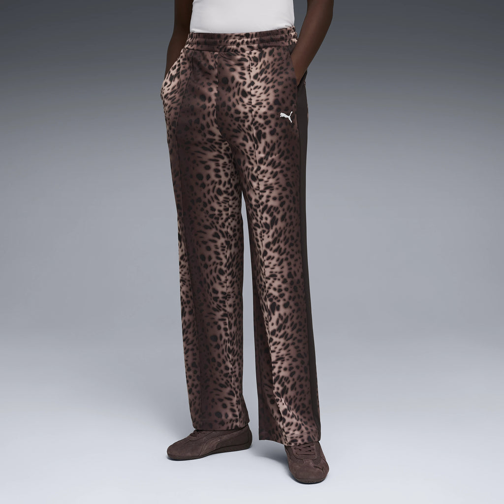 PUMA T7 LEO LUXE Aoptrack Pants OP: animal print spodnie dla kobiet