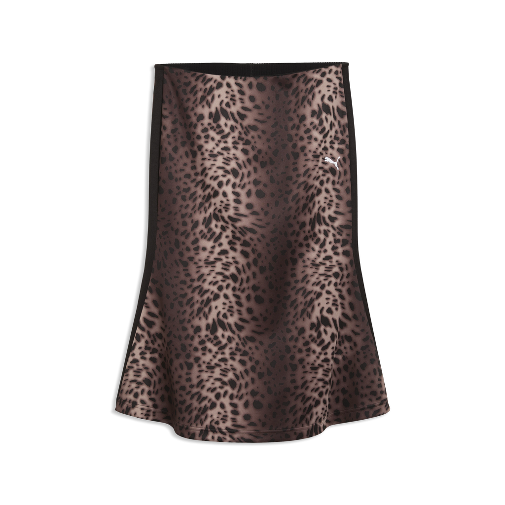 PUMA | FALDA | MUJER | T7 LEO LUXE AOPMIDI SKIRT | ANIMAL PRINT