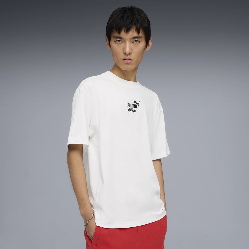 PUMA | T-SHIRT | MEN'S | KING TEE | WHITE
