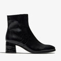 REGARDE LE CIEL Pilar Naplak Black: black ankle boots for women