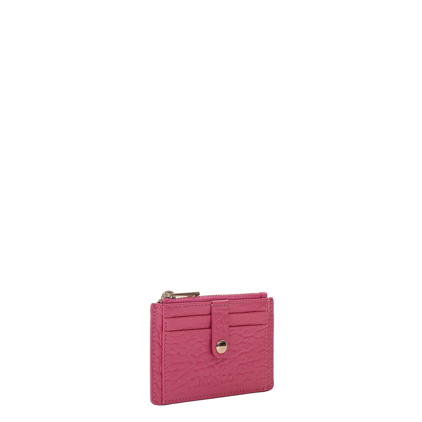 NUNOO | WOMEN'S WALLET | PIXIE BUCKLE NEW ZEALAND PINK W GOLD | PINK