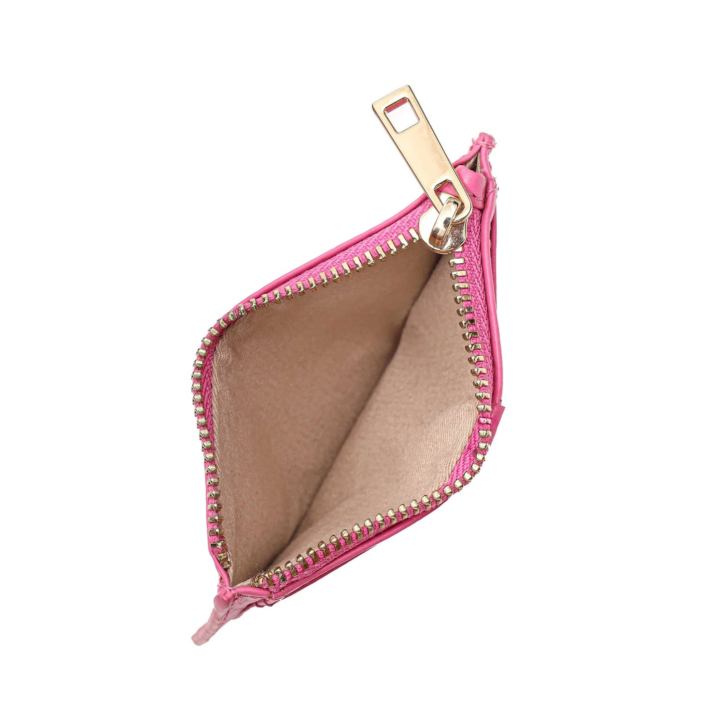 NUNOO | CARTERA DONA | PIXIE BUCKLE NEW ZEALAND PINK W GOLD | ROSA