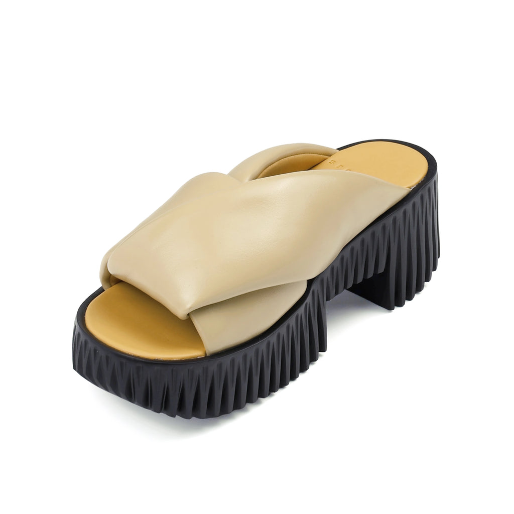 4CCCCEES | SANDALS | WOMEN'S | PLIA ANDA SKIN | BEIGE