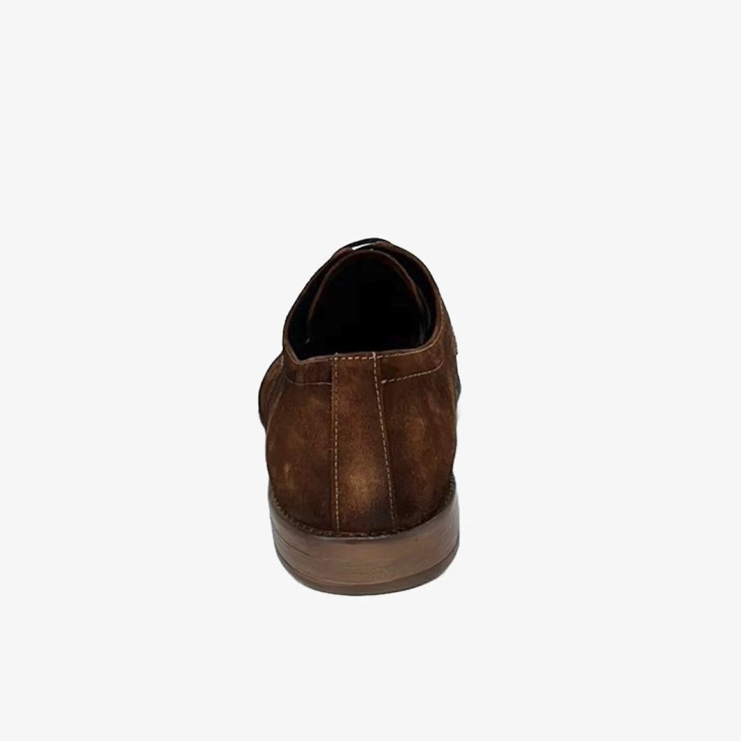LUIS GONZALO 1966 | أحذية ديربي للرجال | BASKET OLD CUERO | بني