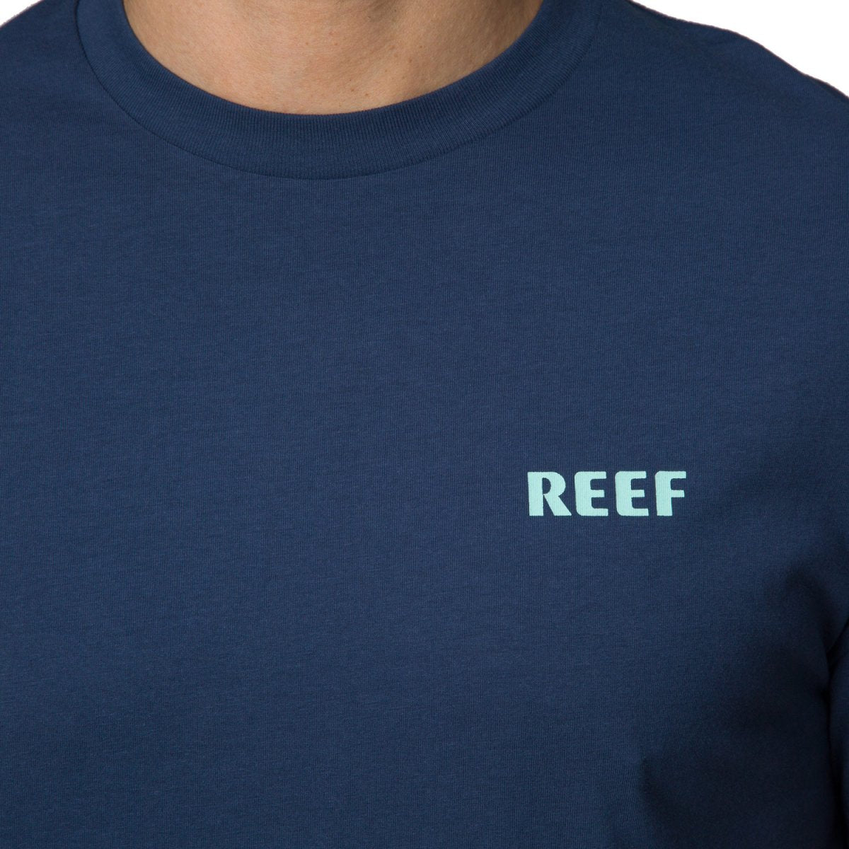 REEF | MEN'S T-SHIRTS | SPEED POCKET TEE CAVIAR | GREY