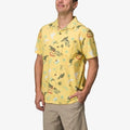 REEF | CAMISA | HOMBRE | ROY SS WOVEN CAMP SHIRT DUSKY CITRON | AMARILLO