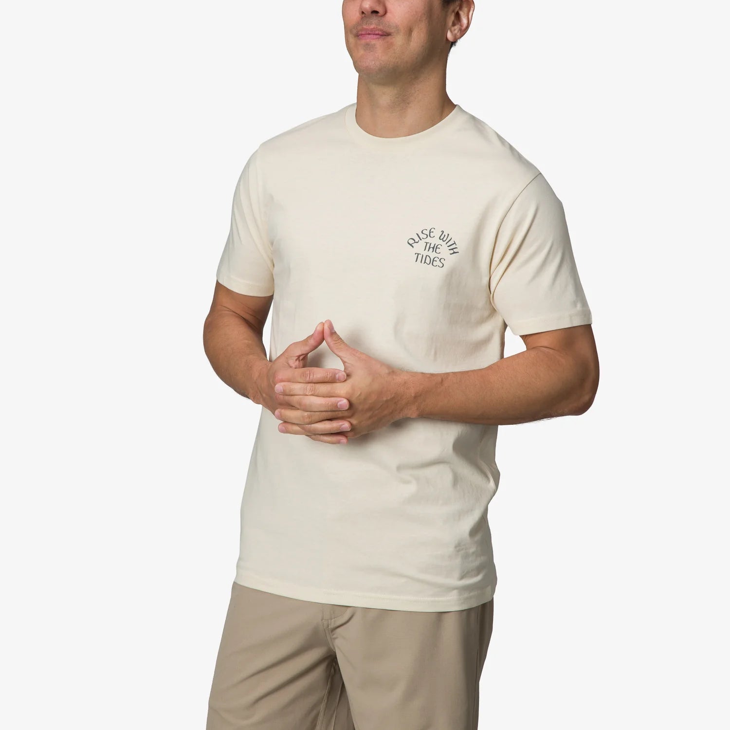 REEF | T-SHIRT | MEN'S | TORREYS SS ALMOND T-SHIRT | BEIGE