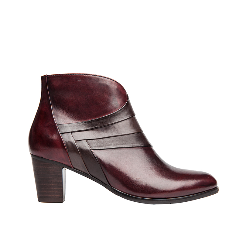 REGARDE LE CIEL | WOMEN'S BOOTS | SONIA GLOVE SANGRIA/TDM/MUDDY | RED