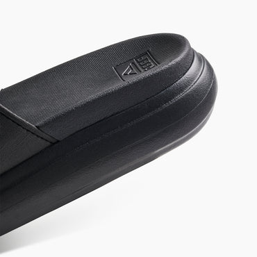 REEF Cushion Bondi BAY Black/black: أسود صنادل للنساء