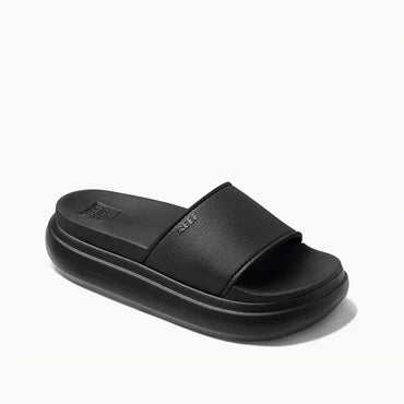REEF Cushion Bondi BAY Black/black: أسود صنادل للنساء