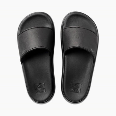 REEF Cushion Bondi BAY Black/black: أسود صنادل للنساء