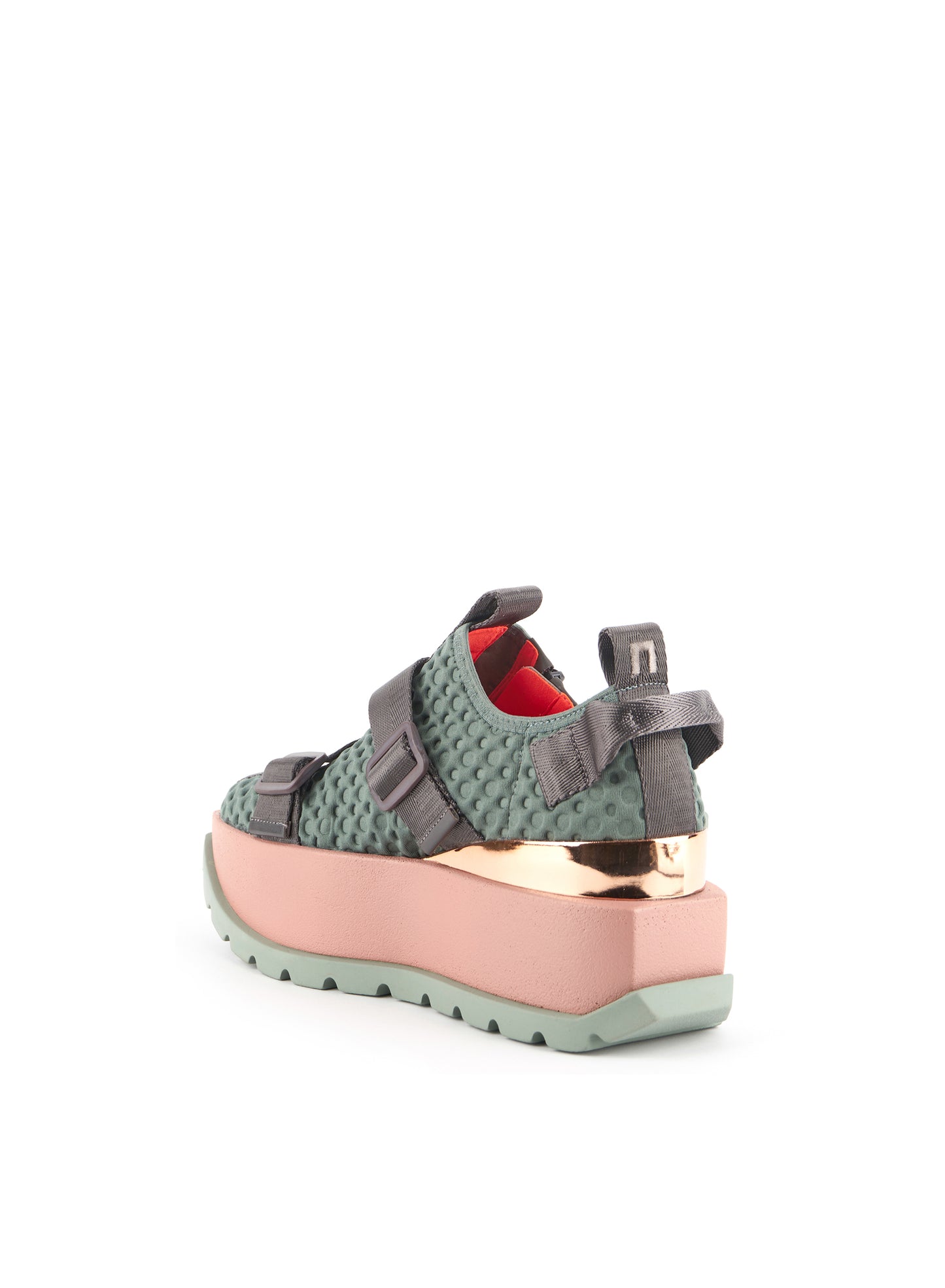 UNITED NUDE | أحذية رياضية للنساء | ROKO Y II SAGE | الرمادي والأخضر والوردي