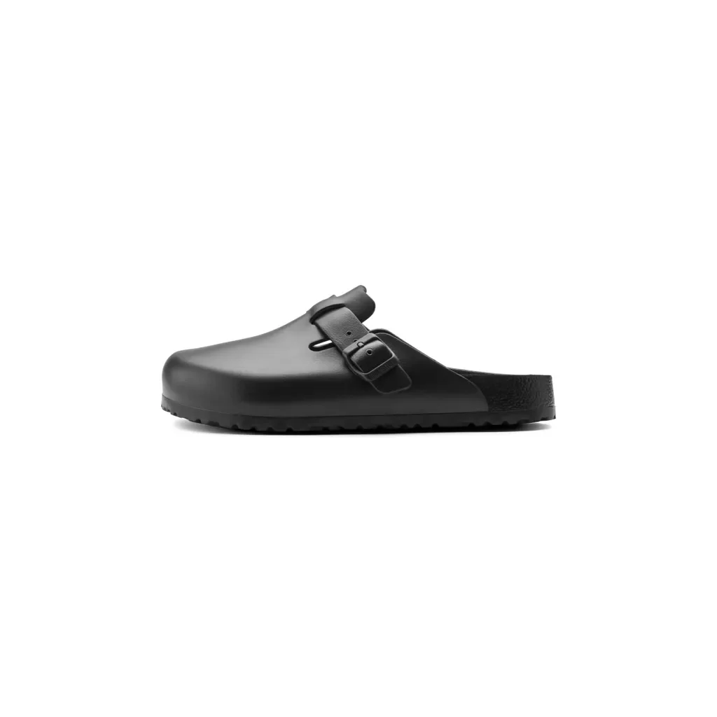 Sandalias para hombre markca Birkenstock modelo BOSTON ESSENTIALS EVA BLACK en color negro