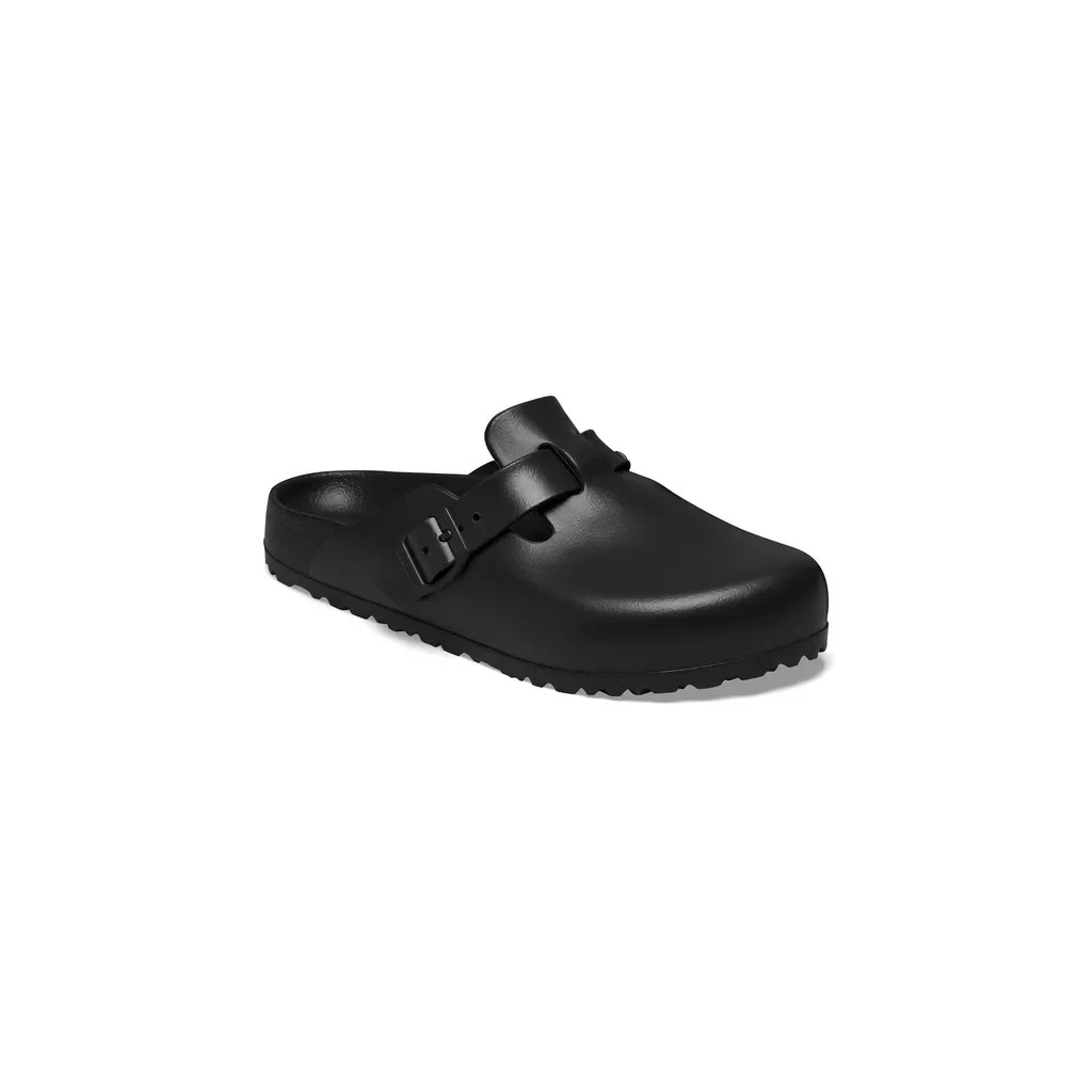 Sandalias para hombre markca Birkenstock modelo BOSTON ESSENTIALS EVA BLACK en color negro