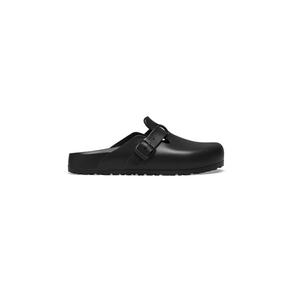 Sandalias para hombre markca Birkenstock modelo BOSTON ESSENTIALS EVA BLACK en color negro