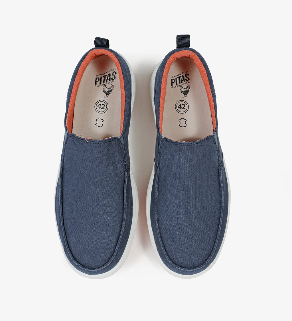 PITAS | CHAUSSURES BATEAU HOMME | ISCHIA PERISCOPE | BLEU