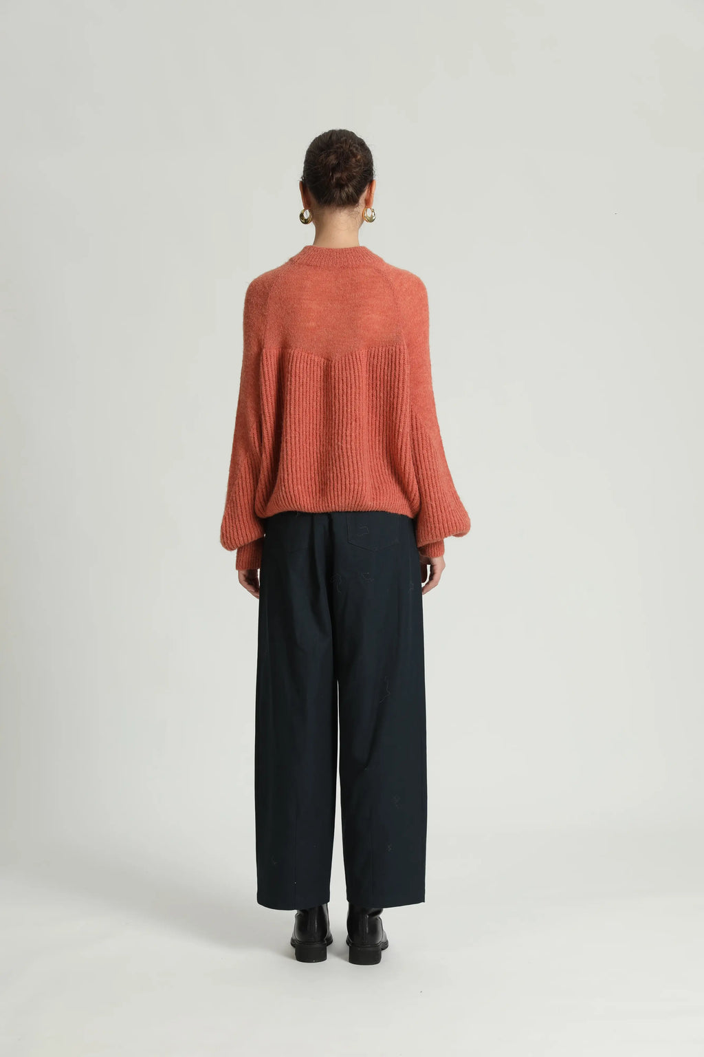 SEE U SOON Platon NAVY: blau Hose für Damen