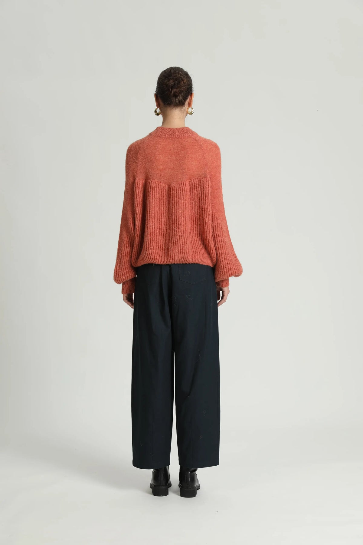 SEE U SOON Platon NAVY: blau Hose für Damen