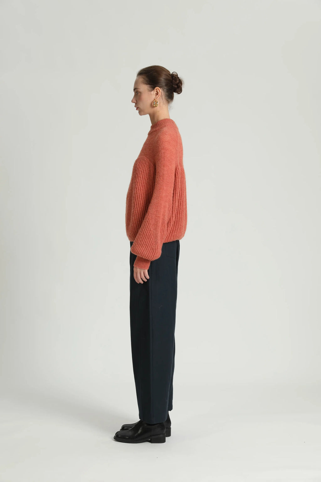 SEE U SOON Platon NAVY: blau Hose für Damen