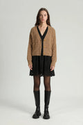 SEE U SOON Kyron Camel: braun cardigan für Damen