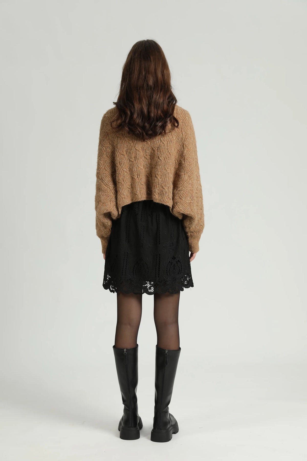 SEE U SOON Kyron Camel: braun cardigan für Damen